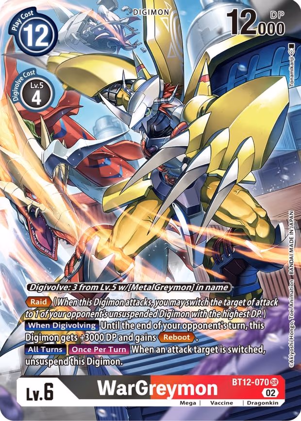 WarGreymon (Alternate Art) trading card